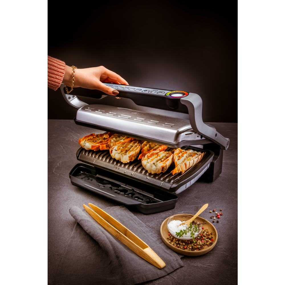 Умный электрогриль Tefal Optigrill+XL+Snacking GC724D12, цена 199990.00 ₸ в  интернет-магазине Tefal. Характеристики, фотографии, описание