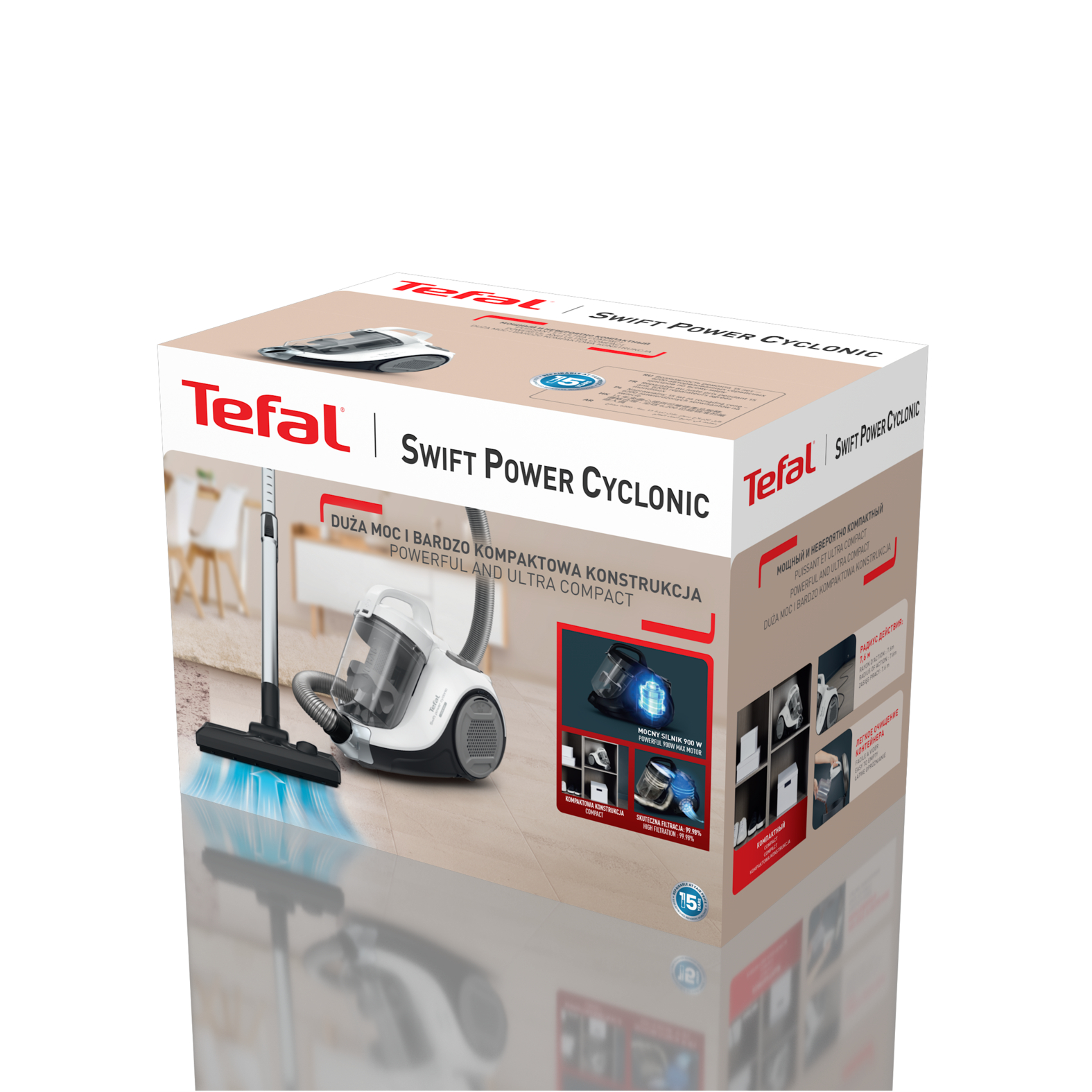 Tefal swift power cyclonic tw2947ea