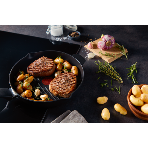Сковорода-гриль круглая Tefal Unlimited 26 см E2294074 фото 11